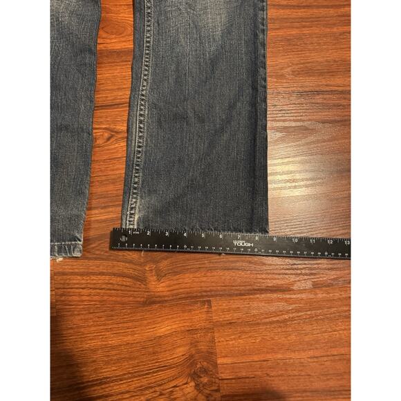 Anchor Blue Men’s Jeans Denim 28x30 Blue Loose Wide Leg Baggy Skater Vtg Y2k - Picture 4 of 7